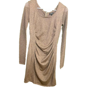 Express size small shimmery sweater dress
